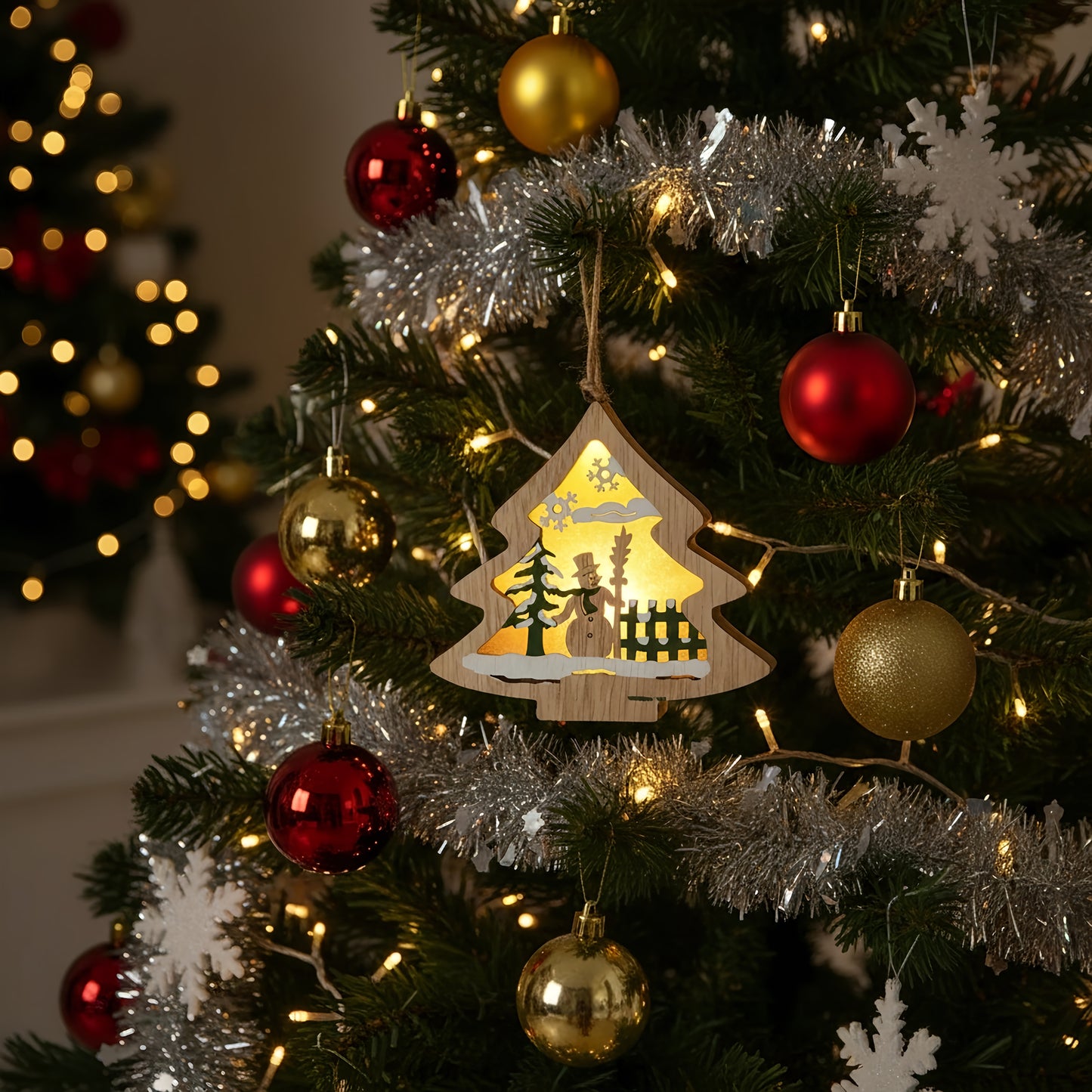 Wooden Christmas Ornaments