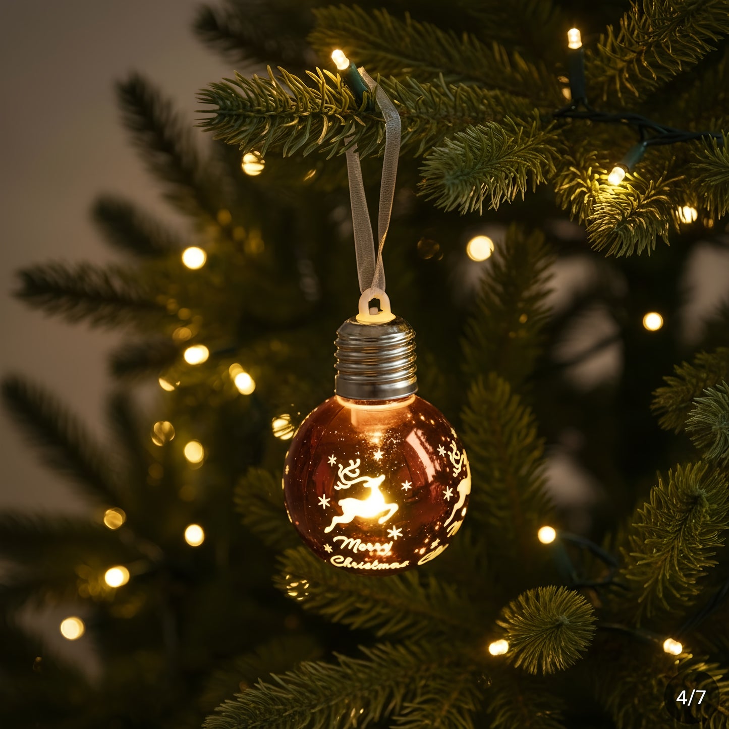 Golden Ball Ornaments