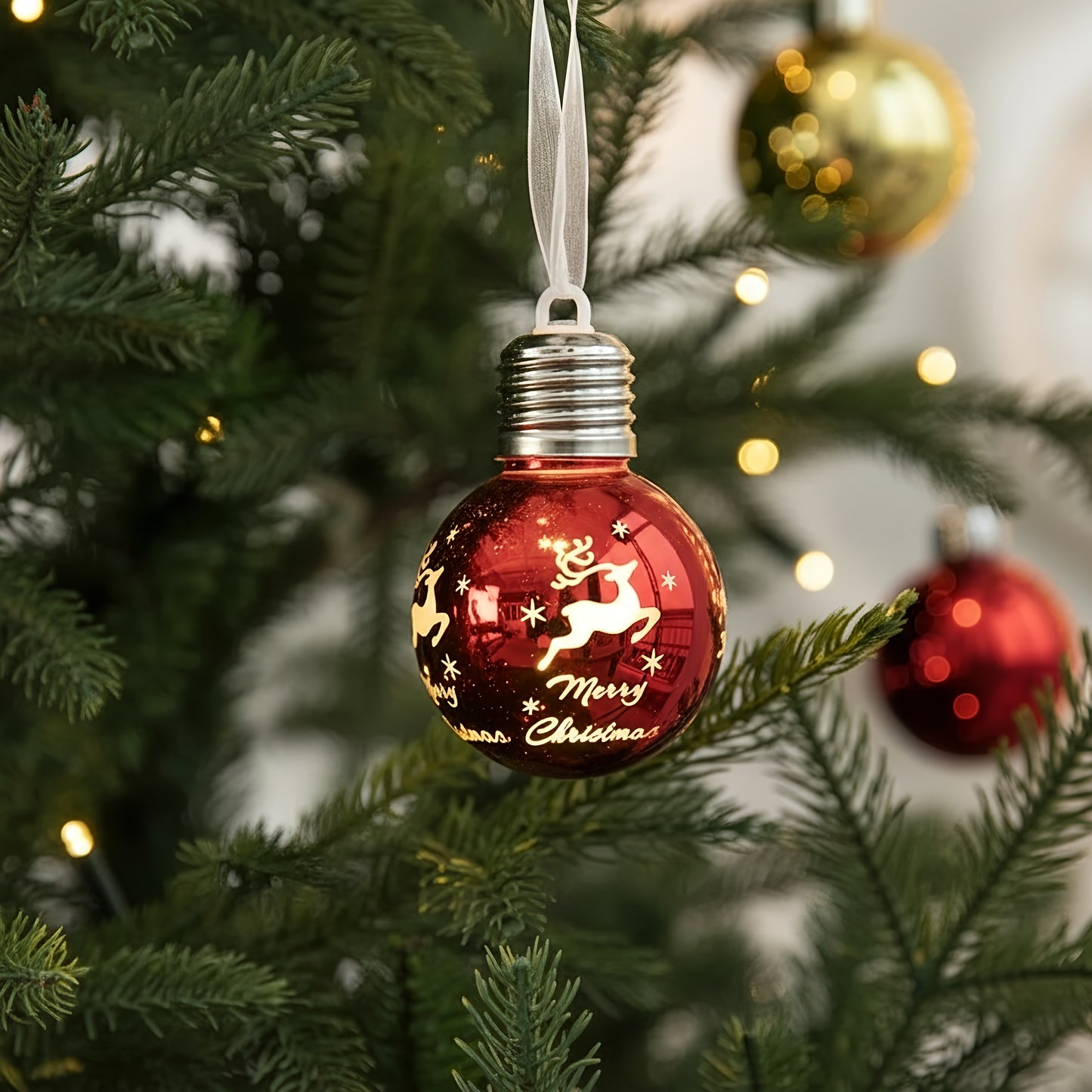 Golden Ball Ornaments