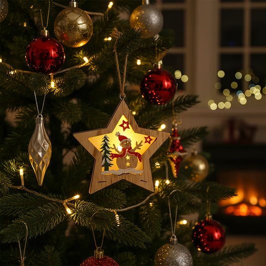 Wooden Christmas Ornaments