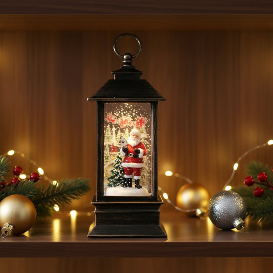 2 x Vintage Christmas Lanterns