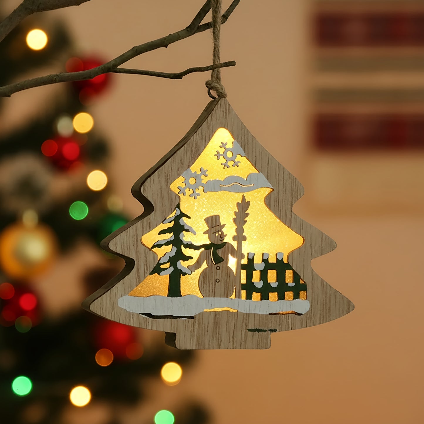 Wooden Christmas Ornaments