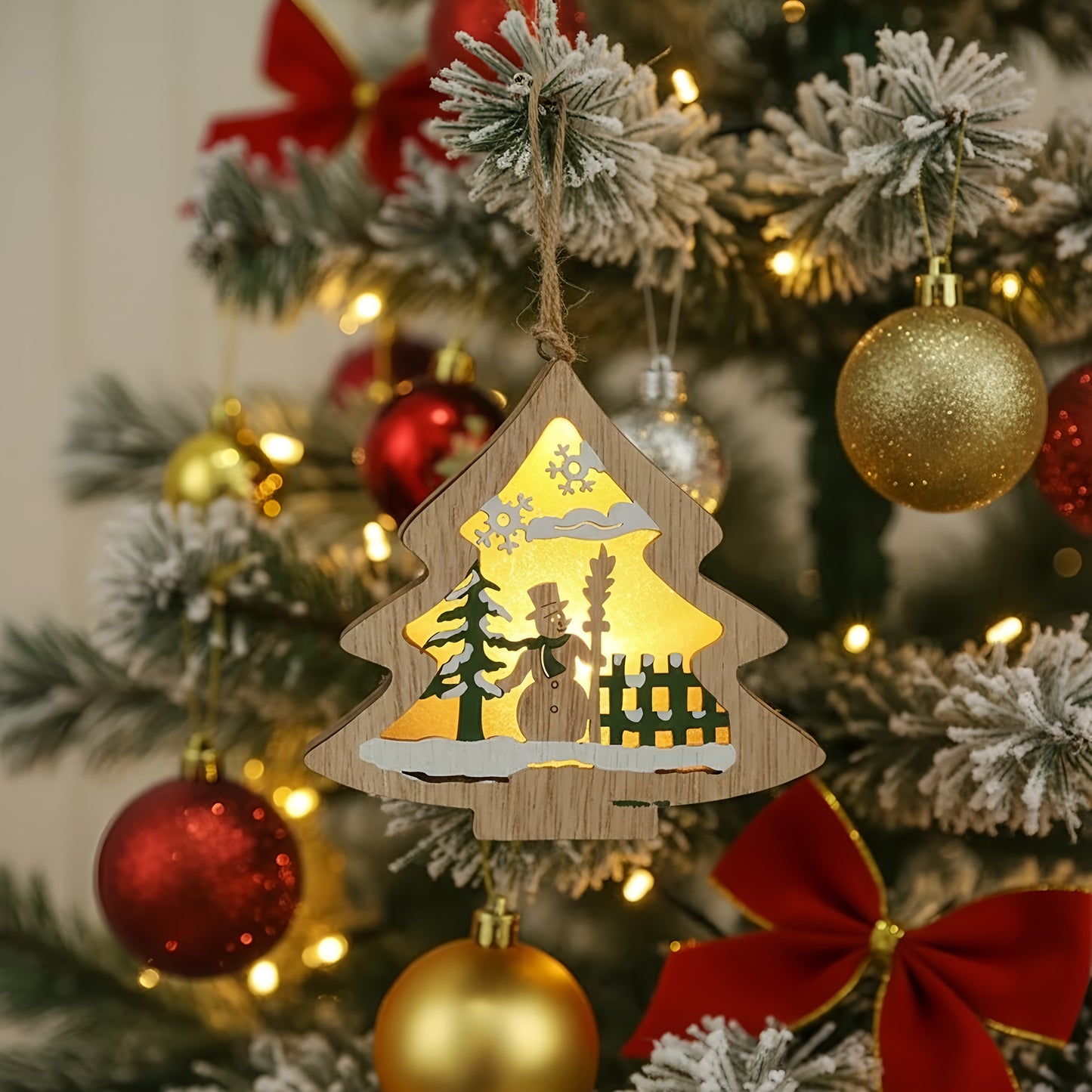 Wooden Christmas Ornaments